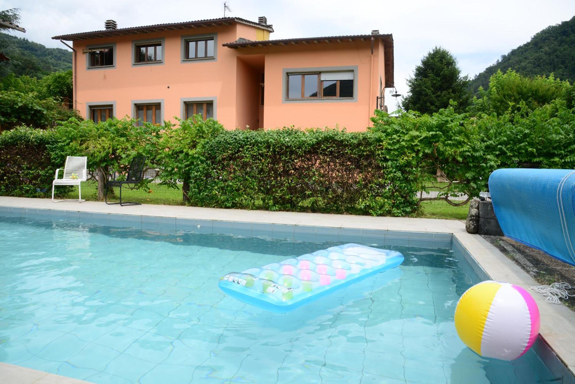 Casa Hydrangea Con Piscina E Giardino Villa Bagni di Lucca Buitenkant foto